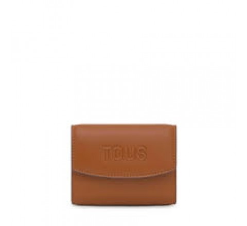 BILLETERA S POCKET TOUS BLOOM CAMEL 2002204243