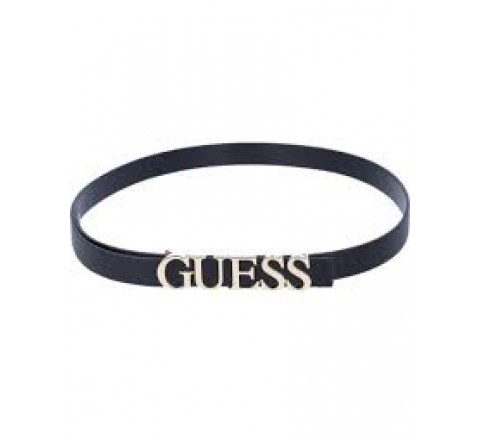 CINTURON GUESS NEDGRO S HEBILLA DORADA BW9231P5235
