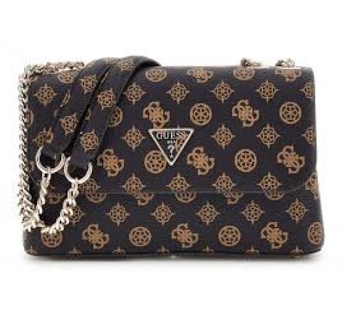 BOLSO GUESS ECO ERICA MOCHA LOGO HWEPG951020