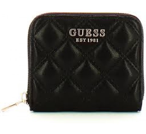 MONEDERO GUESS GIULLY SLG BLACK SWQG8748137