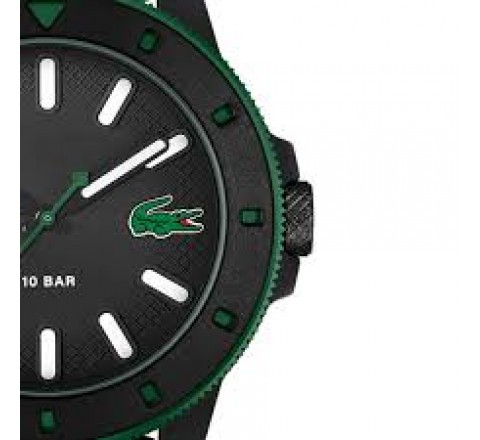 RELOJ LACOSTE CABALLERO NEGRO 2011412