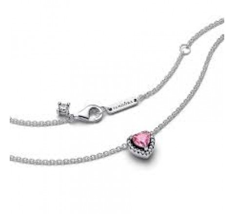 COLGANTE PANDORA CORAZON ROSA 398425C02-45