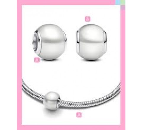 CHARM PANDORA BOLA PERLADA 793781C01