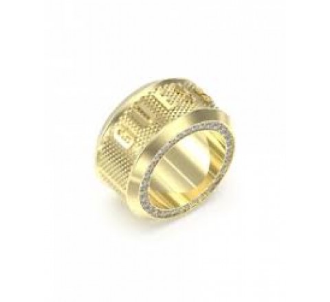 ANILLO GUESS LION KING JUMR05016JWYG62