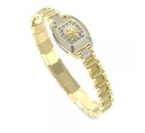 PULSERA GUESS LION KING JUMBO5000JWYGT-U