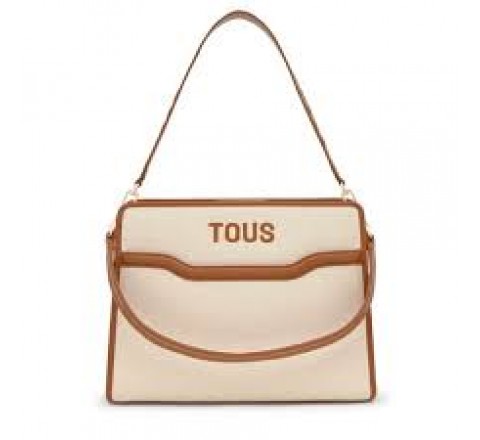 SHOPPER M TOUS AUDREE ANVAS CAMEL 2002287943