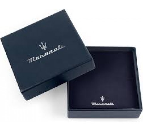 PULSERA MASERAY CUERO ACERO JM424AVE25