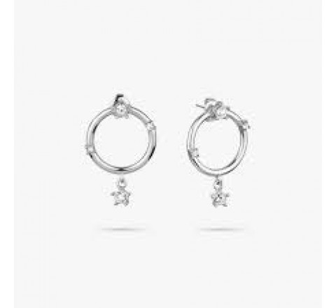 PENDIENTES RADIANT PLATA CIRCONITAS ZENDAYA RY000248
