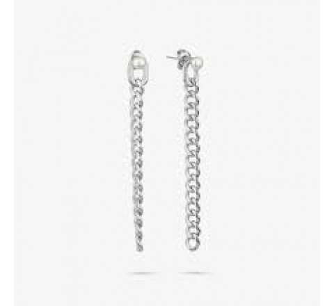 PENDIENTES RADIANT PLATA LARGOS PERLA EMILY RY000299