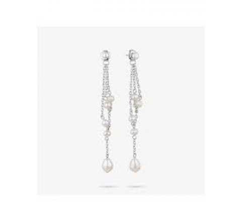 PENDIENTES RADIANT PLATA LARGOS PERLAS BRIDGERTON RY000289