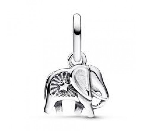 CHARM PANDORA MINI PLATA ELEFANTE AZUL TURQUESA 793858C01
