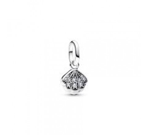 CHARM PANDORA MINI PLATA CONCHA BRILLANTE 793855C01