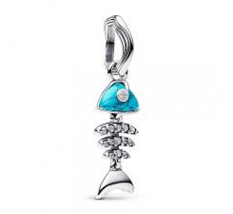 CHARM PANDORA ESPINA PEZ TURQUESA 793894C01
