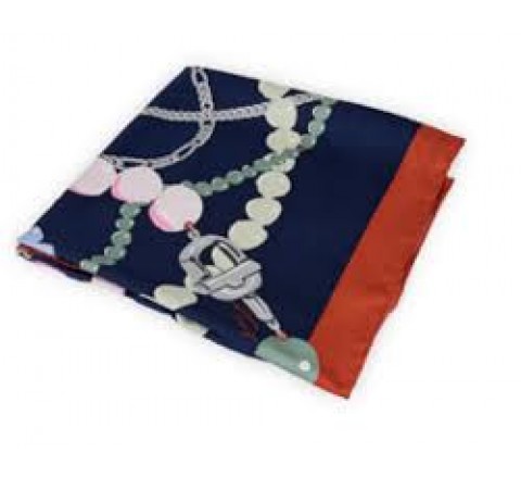 PAñUELO TOUS 120X120 MANIFESTO COLLARES NARANJA 2002303609