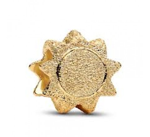CHARM PANDORA PLATA DORADA MINI SOL MATIZADO 764052C00