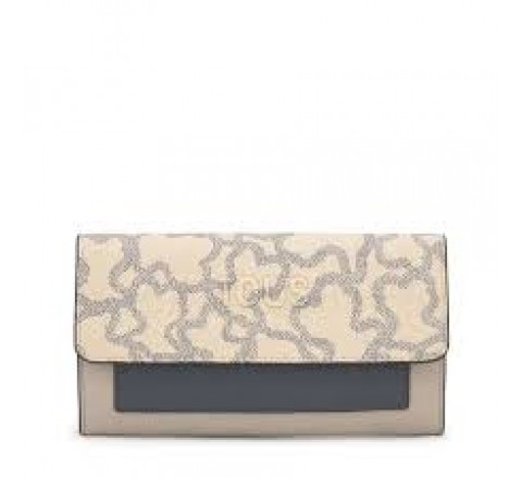 BILLETERA L TOUS FLAP K ICON TOPO 2002287745