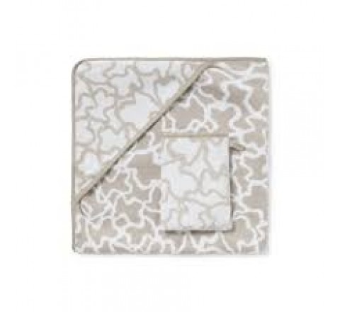 CAPA DE BAñO TOUS BABY GRIS 0-36M RUS-03