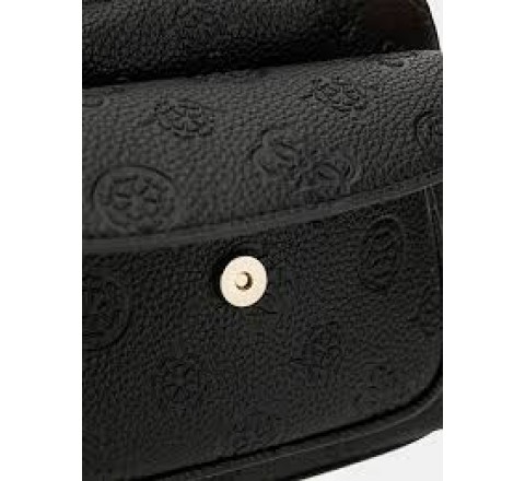 MOCHILA GUESS CON SOLAPA CRESIDIA II NEGRA HWPD9888310