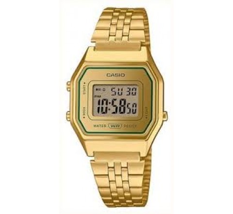 RELOJ CASIO ACERO DORADO DIGITAL A158WEGV-9AEF