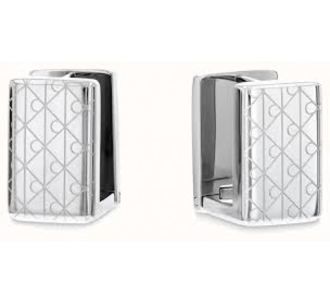 PENDIENTES CALVIN KLEIN ACERO ARO CUADRADO 35000856