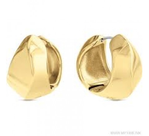 PENDIENTES CALVIN KLEIN ACERO DORADO AROS 35000820