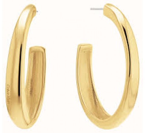 PENDIENTES CALVIN KLEIN ACERO DORADO ARO 35000836