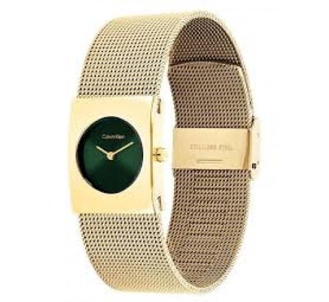 RELOJ CALVIN KLEIN CAJA Y ARMIS ACERO DORADO 25100136