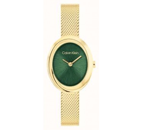 RELOJ CALVIN KLEIN CAJA Y ARMIS ACERO DORADO 25100152