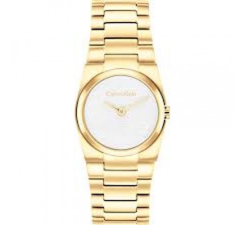 RELOJ CALVIN KLEIN CAJA Y ARMIS ACERO DORADO 25100122
