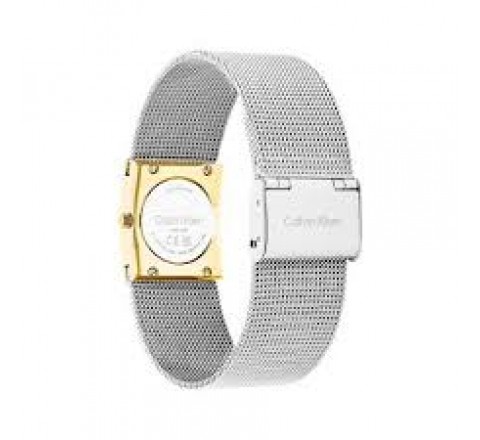 RELOJ CALVIN KLEIN ACERO BICOLOR ESTERILLA 25100139