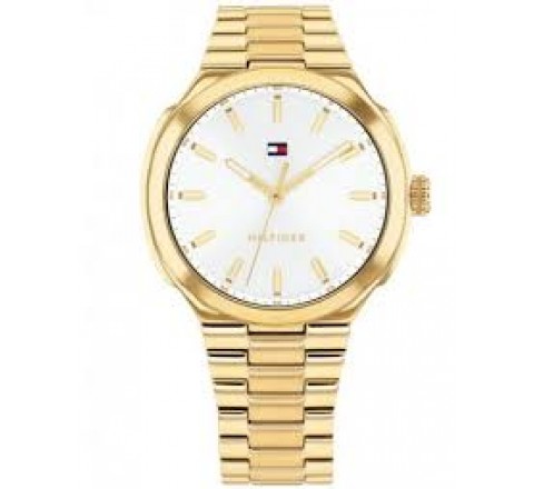 RELOJ TOMMY HILFIGER CAJA Y ARMIS ACERO DORADO 1782819