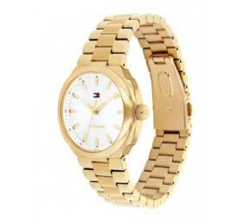 RELOJ TOMMY HILFIGER CAJA Y ARMIS ACERO DORADO 1782819