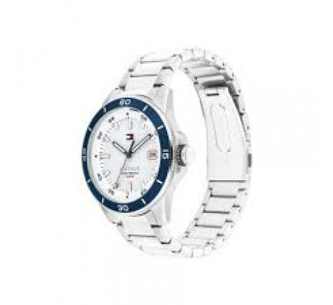 RELOJ TOMMY HILFIGER CAJA ARMIS ACERO ESFERA BLANCA 1792227