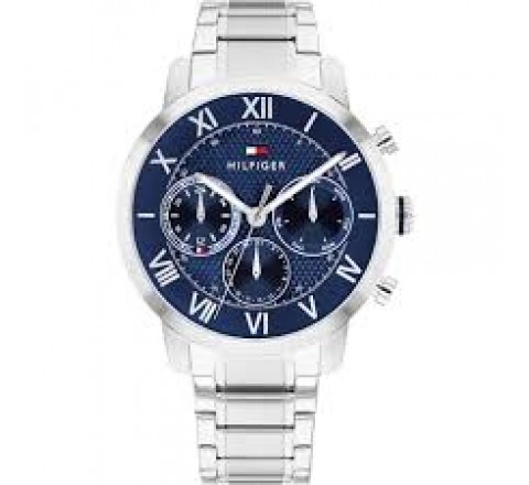 RELOJ TOMMY HILFIGER CAJA Y ARMIS ACERO AZUL 1710728