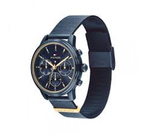 RELOJ TOMMY HILFIGER CAJA Y ARMIS ACERO AZUL 1782809