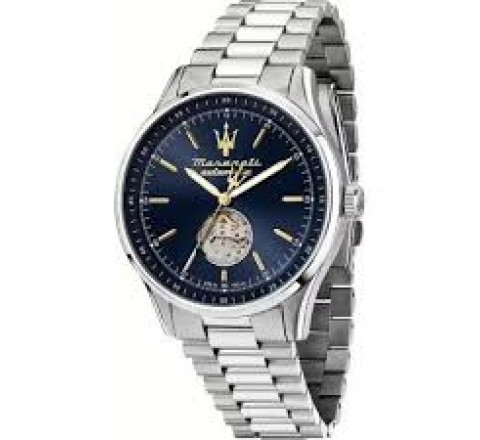 RELOJ MASERATI AUTOMATICO ACERO ESFERA AZUL R8823124002