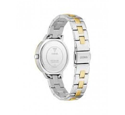 RELOJ GUESS ACERO BICOLOR DORADO CIRCONITAS GW0944L3