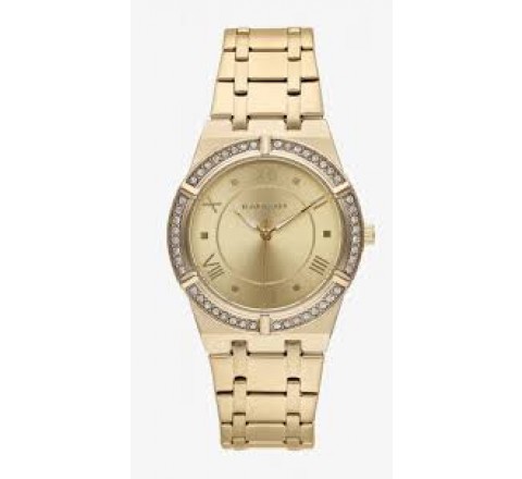 RELOJ RADIANT CAJA Y ARMIS DORADO CIRCONITAS RA646203