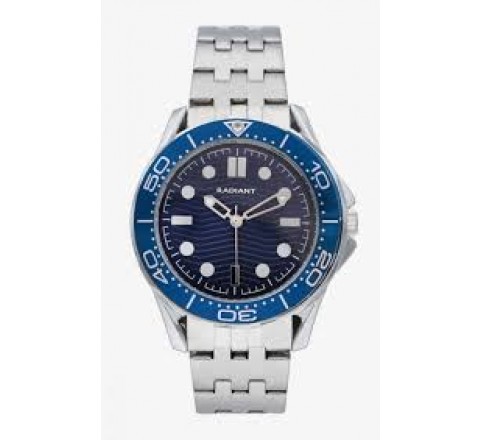 RELOJ RADIANT ARMIS ACERO CAJA BISEL AZUL RA653201
