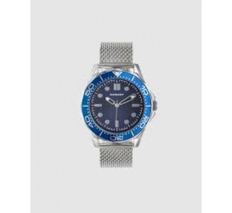 RELOJ RADIANT ARMIS ESTERILLA ESFERA Y BISEL AZUL RA675201