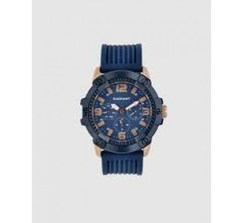 RELOJ RADIANT CAJA ROSADA CORREA SILICONA AZUL RA682704