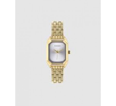 RELOJ RADIANT CAJA Y ARMIS DORADO CUADRADO RA669204