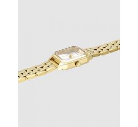 RELOJ RADIANT CAJA Y ARMIS DORADO CUADRADO RA669204