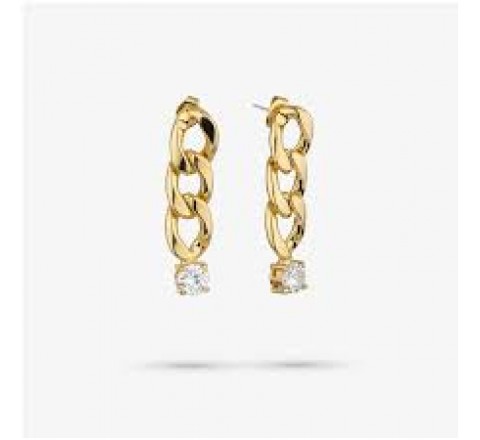 PENDIENTES RADIANT LARGOS DORADOS CIRCONITA RY000276A