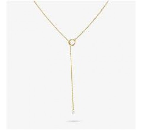 GARGANTILLA RADIANT DORADA PIEDRA COLGANDO RY000265A