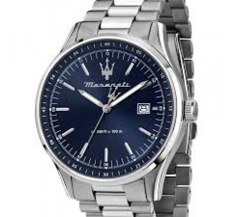 RELOJ MASERATI CAJA Y ARMIS ACERO ESFERA AZUL R8853124004