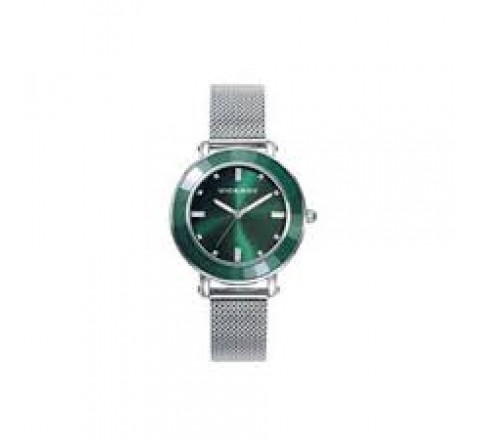 RELOJ VICEROY CAJA Y ARMIS ACERO ESFERA VERDE 41128-67