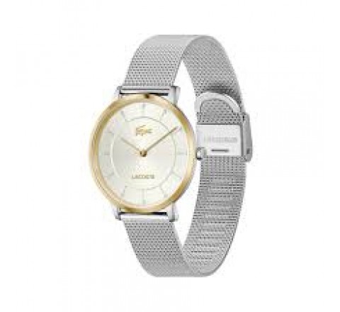 RELOJ LACOSTE ARMIS ACERO CAJA BICOLOR DORADO 2001472