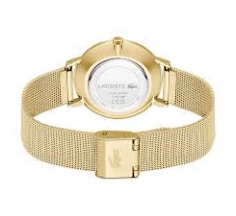 RELOJ LACOSTE CAJA ARMIS ACERO DORADO ESFERA VERDE 2001475