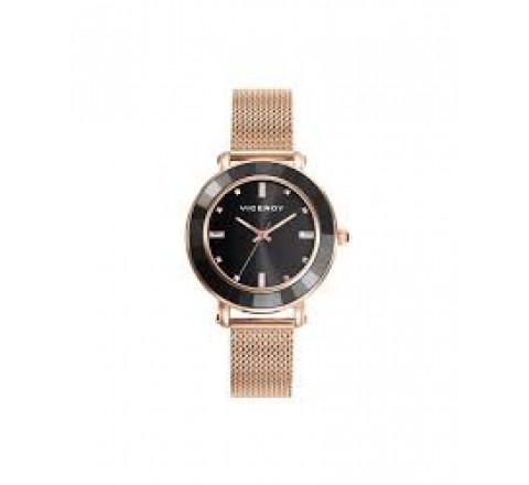 RELOJ VICEROY CAJA Y ARMIS ACERO ROSADO 41128-57